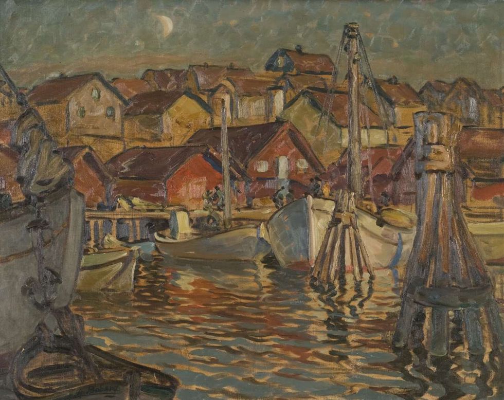 Representative Image Source: A Fishing Harbour. Study from North Norway, circa 1900s. Creator: Anna Katarina Boberg. (Photo by Heritage Art/Heritage Images via Getty Images)