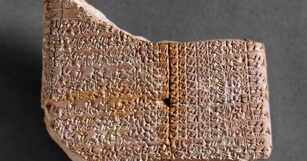 Representative Image Source: Astronomical Tablet showing the risings and settings of Venus. cuneiform script. Dimensions: height: 7.5 cmwidth: 9 cmthickness: 2.8 cmArtist Unknown. (Photo by Ashmolean Museum/Heritage Images/Getty Images)