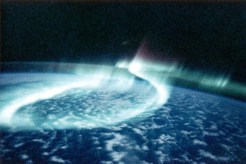 Representative Image Source: Aurora Borealis (Northern Lights) viewed from space. (Photo by Oxford Science Archive/Print Collector/Getty Images)