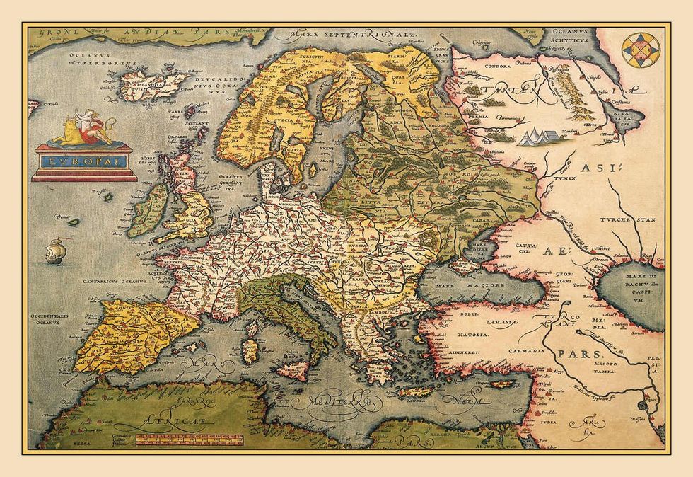 Representative Image Source: CIRCA 1602: Map of Europe (Photo by Buyenlarge/Getty Images)
