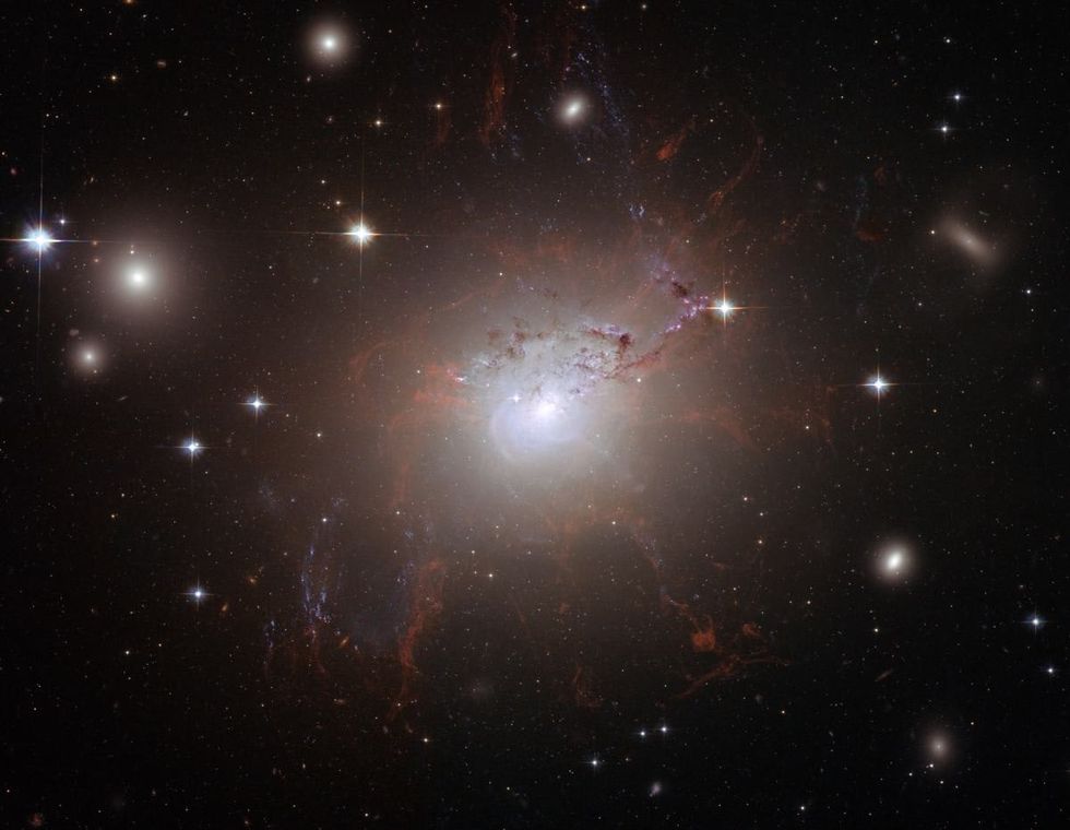 Representative Image Source: Giant, active galaxy NGC 1275, obtained August 21, 2008. (Photo by NASA/ESA via Getty Images)