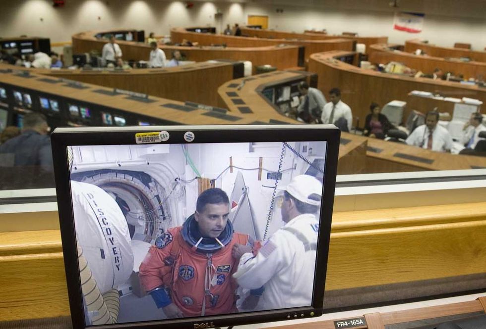 Representative Image Source: NASA Astronaut Jose Hernandez boarding the Shuttle for launch from the Kennedy Space Center August 24, 2009 in Florida. (Photo by Bill Ingalls/NASA via Getty Images)