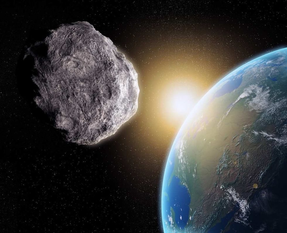 Representative Image Source: Near-Earth asteroid, computer artwork. (Getty Images)