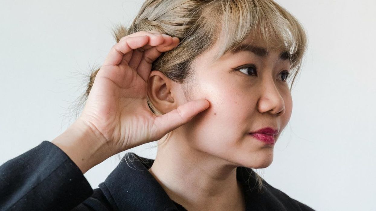 A woman woke up one day and suddenly couldn't hear men's voices