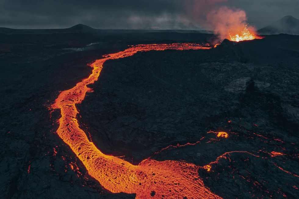Representative Image Source: The Eruption of the new volcano Litli-Hrútur, started July 10th of 2023 in the Reykjanes Peninsula| Getty Images