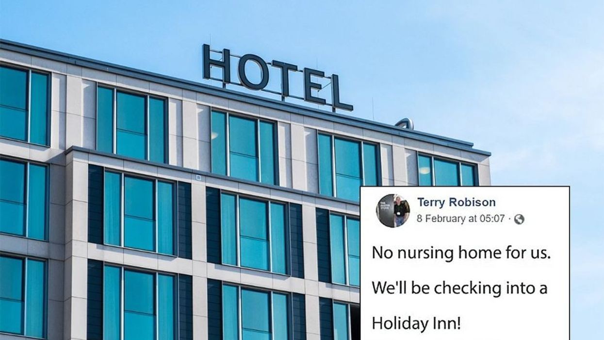 retirement savings, nursing homes, senior living, retirement costs, Holiday Inn, unconventional retirement, viral post, retirement plan, aging with dignity, retirement hacks, hotel living