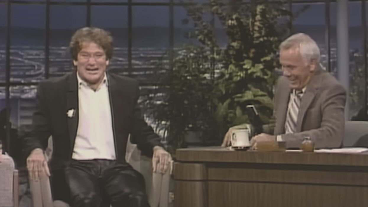 Robin Williams, Johnny Carson, talk shows, humor, funny, comedians, late night