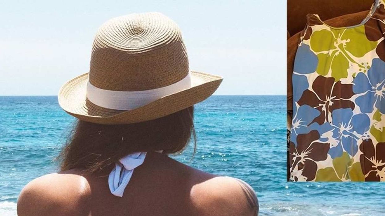 Mom wears summer dress for years without noticing the risqué pattern in plain sight