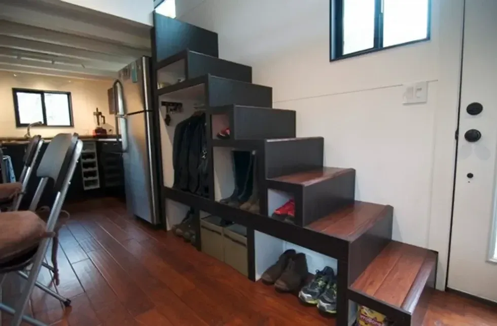 The stairs