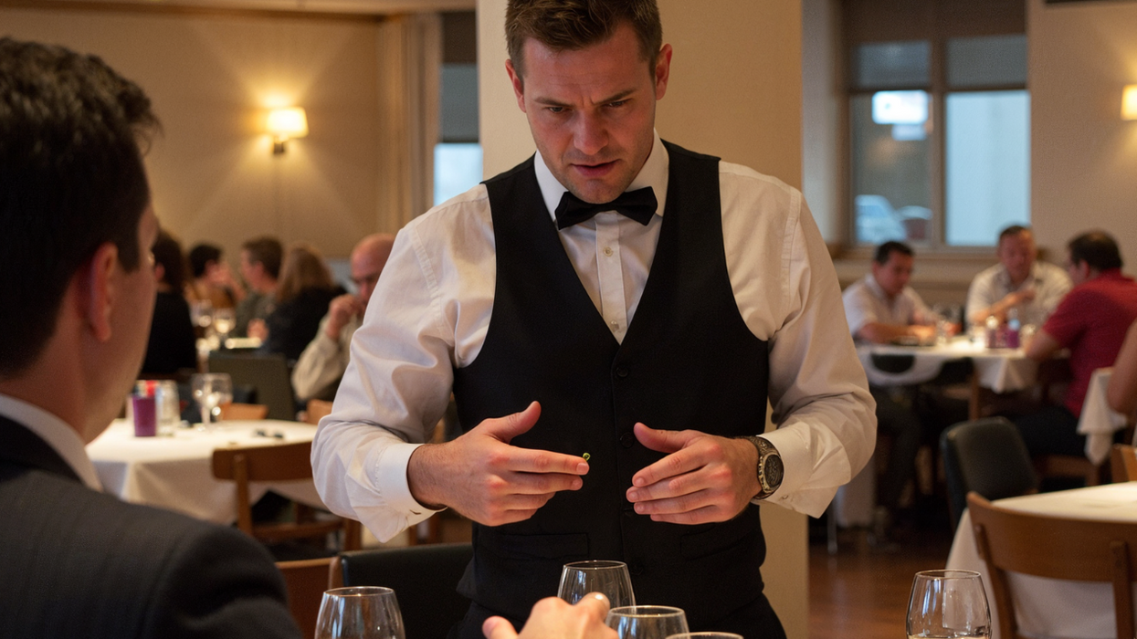 tipping debate, waiter returns tip, restaurant tipping culture, tipping expectations, tipping controversy, fair wages restaurant, Reddit tipping story, tipping norms, tipping culture debate