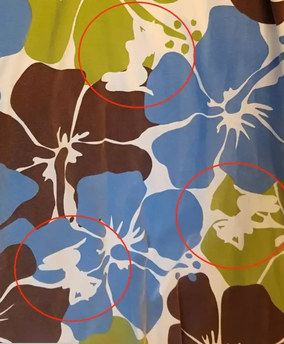 Viral Story, Fashion Fail, Hidden Pattern, Optical Illusion, Imgur, Funny Fashion, NSFW, Mom