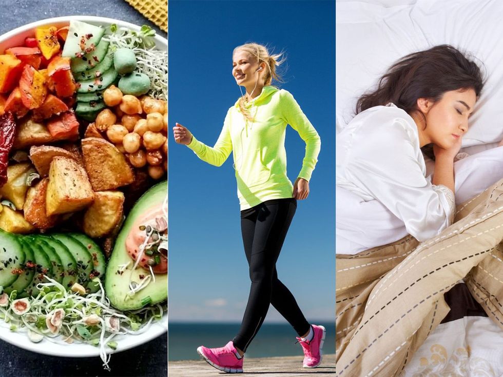 walking, diet, MIND diet, sleeping, leafy greens, cognitive decline, neural pathways, physical health, mental health