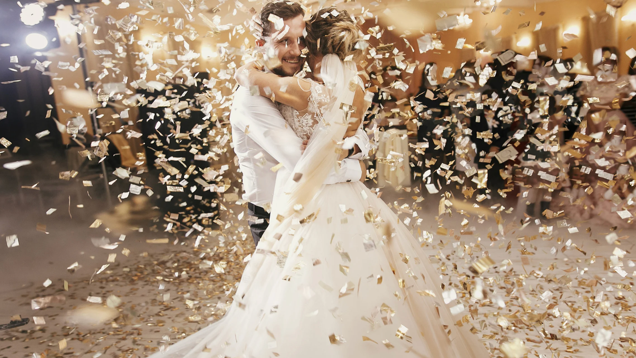wedding, father-daughter dance, viral TikTok, chosen family, family dynamics, feel-good story, kindness, in-laws, emotional moment, marriage