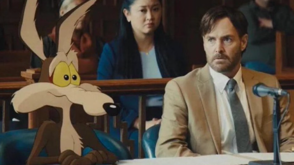 Wile E. Coyote, court, cartoon, live action, Will Forte