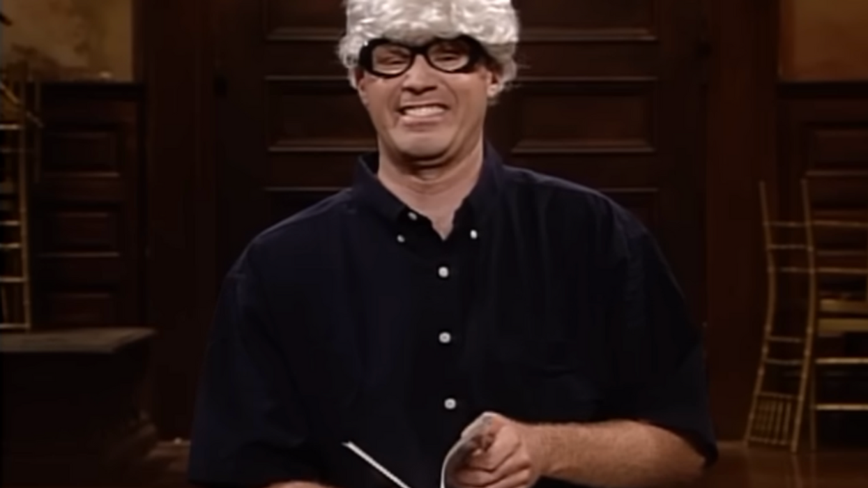 Will Ferrell in character as Harry Caray during his 'SNL' audition