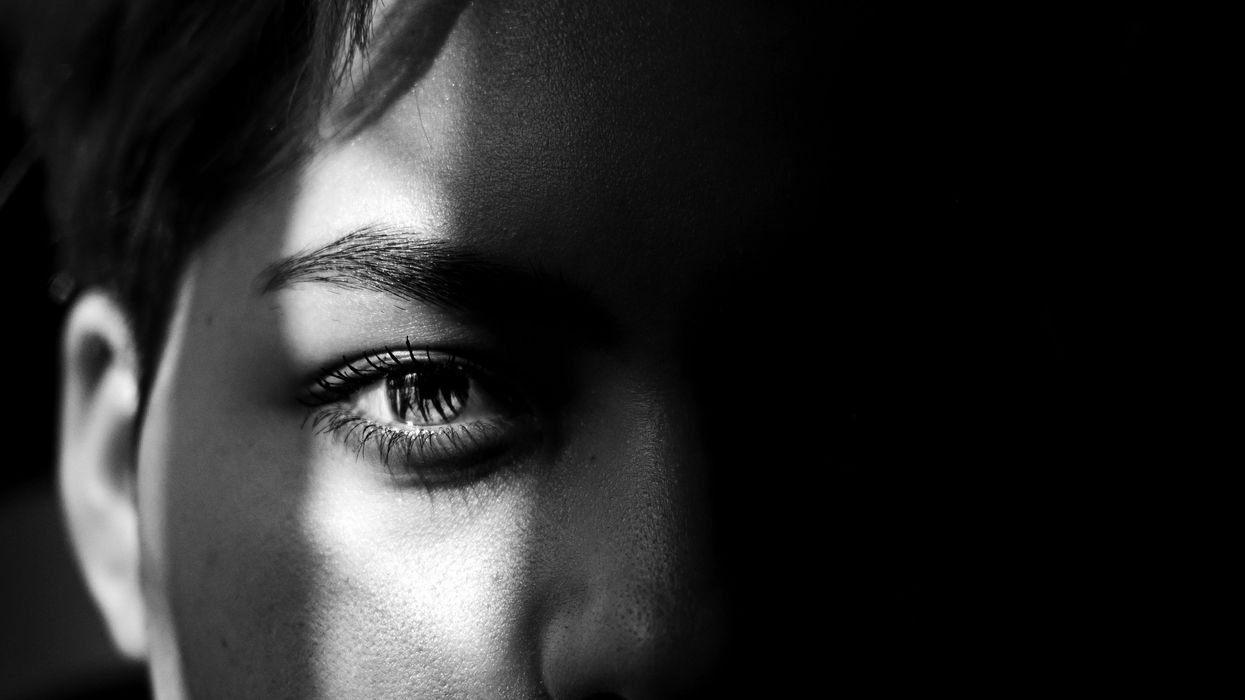 woman, anxiety, imposter syndrome, black and white, therapist
