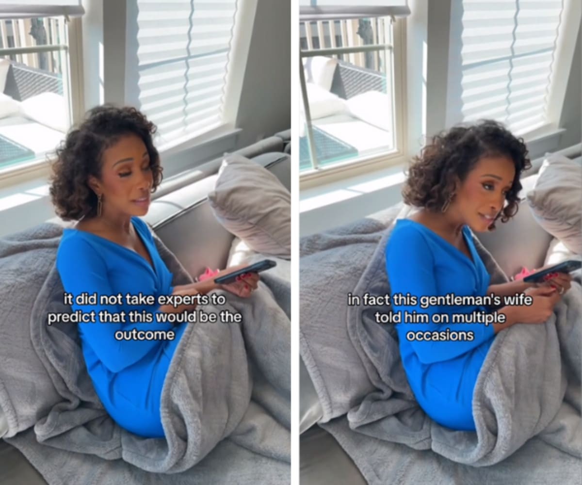 Wife steps up her anchor gameImage Source -TikTok