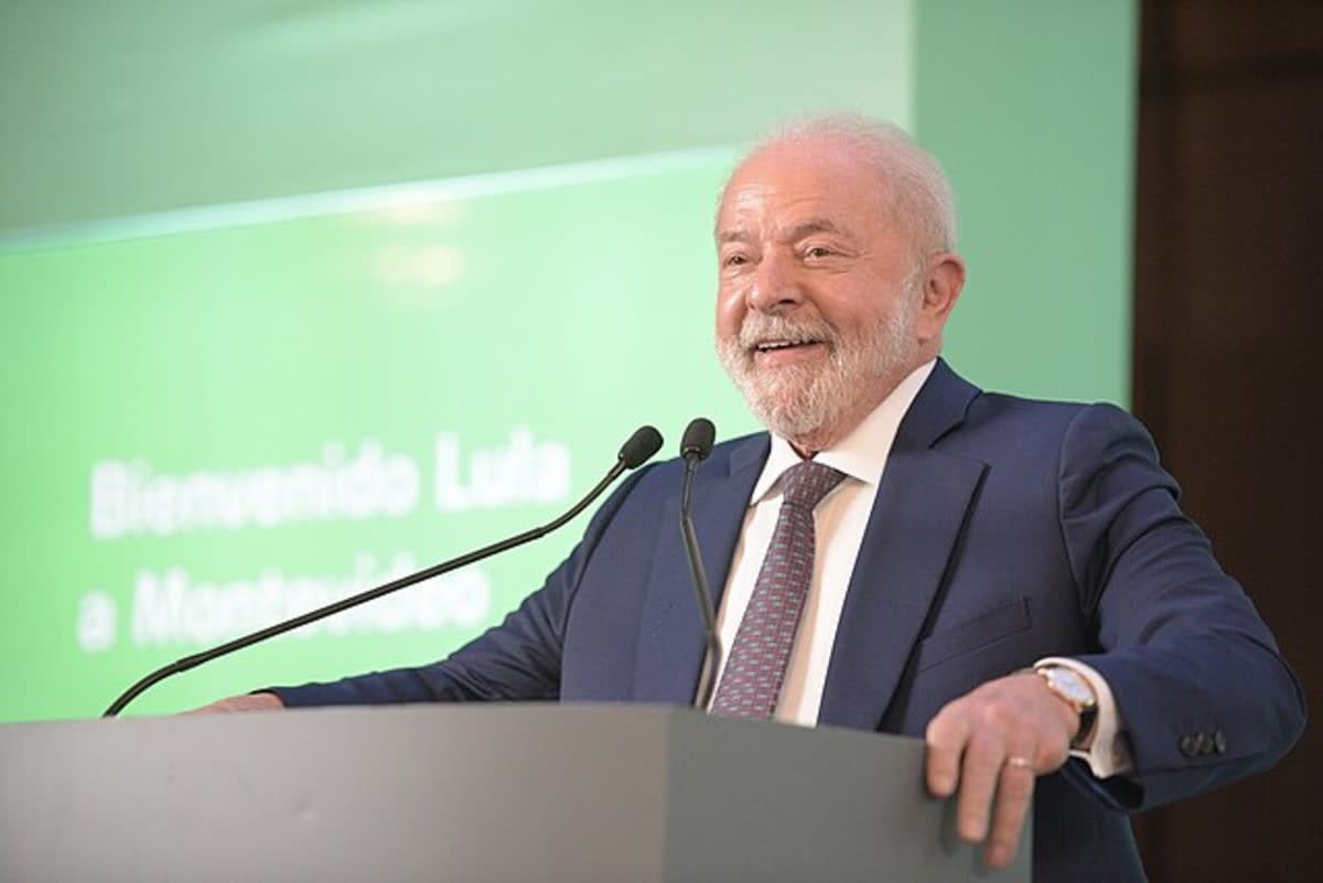 President Luiz Inácio Lula da Silva via Sala de Medios - Intendencia de Montevideo/Wikimedia Commons