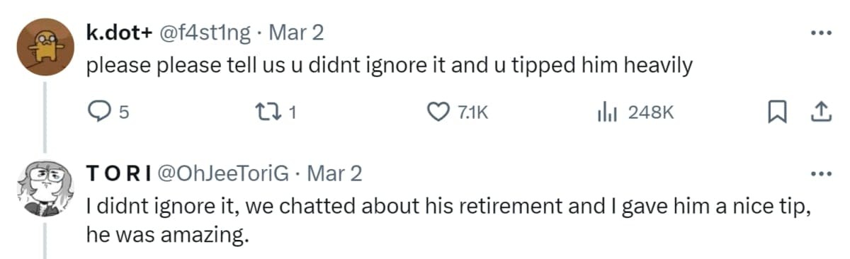 Image Source - X(Twitter) Top : @f4st1ngDown : @OhJeeToriG