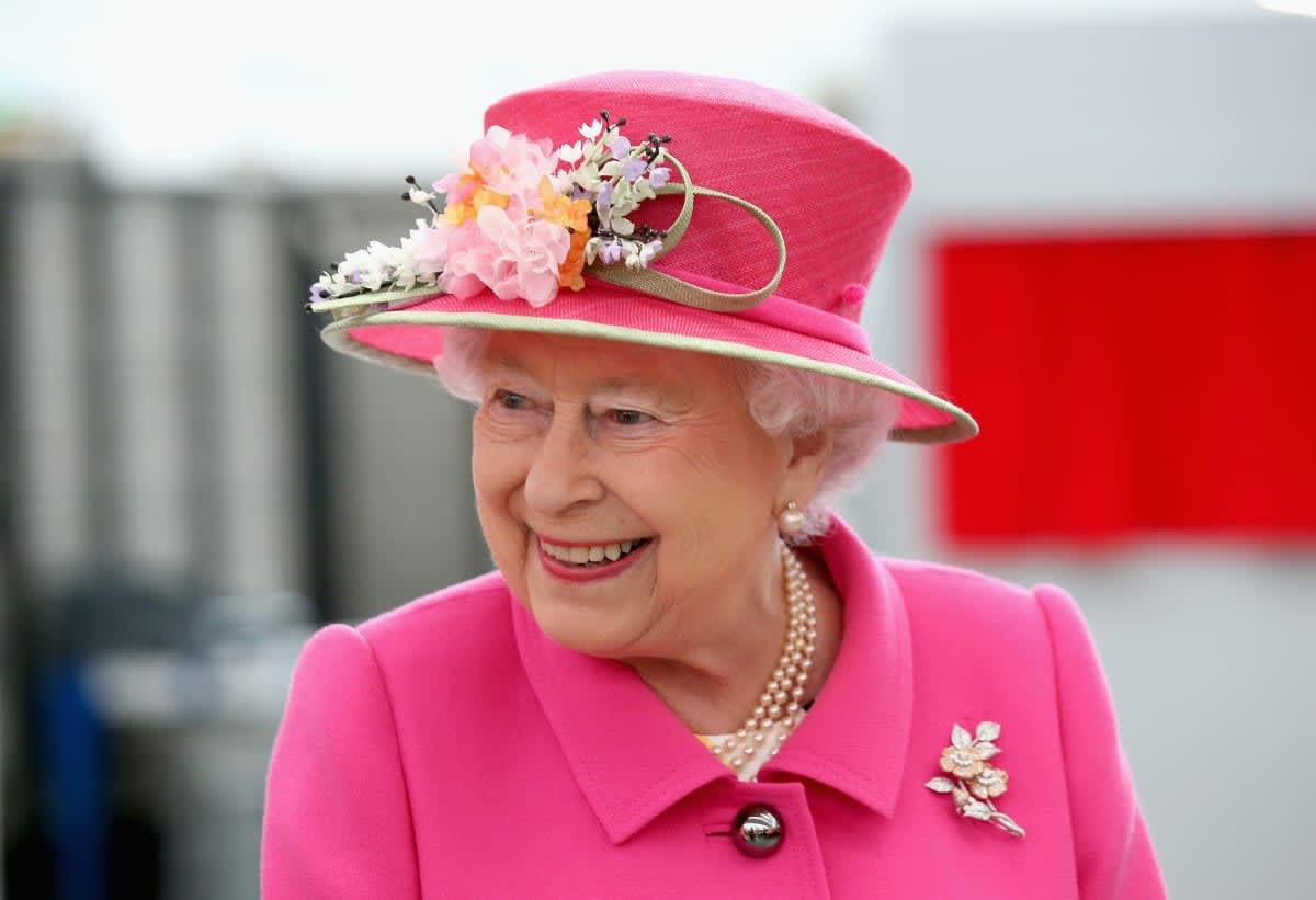 Image Source: Queen Elizabeth II arrives at the Queen Elizabeth II delivery office in Windsor with Prince Philip, Duke of Edinburgh on April 20, 2016 in Windsor, England. (Photo by Chris Jackson - WPA Pool/Getty Images)
