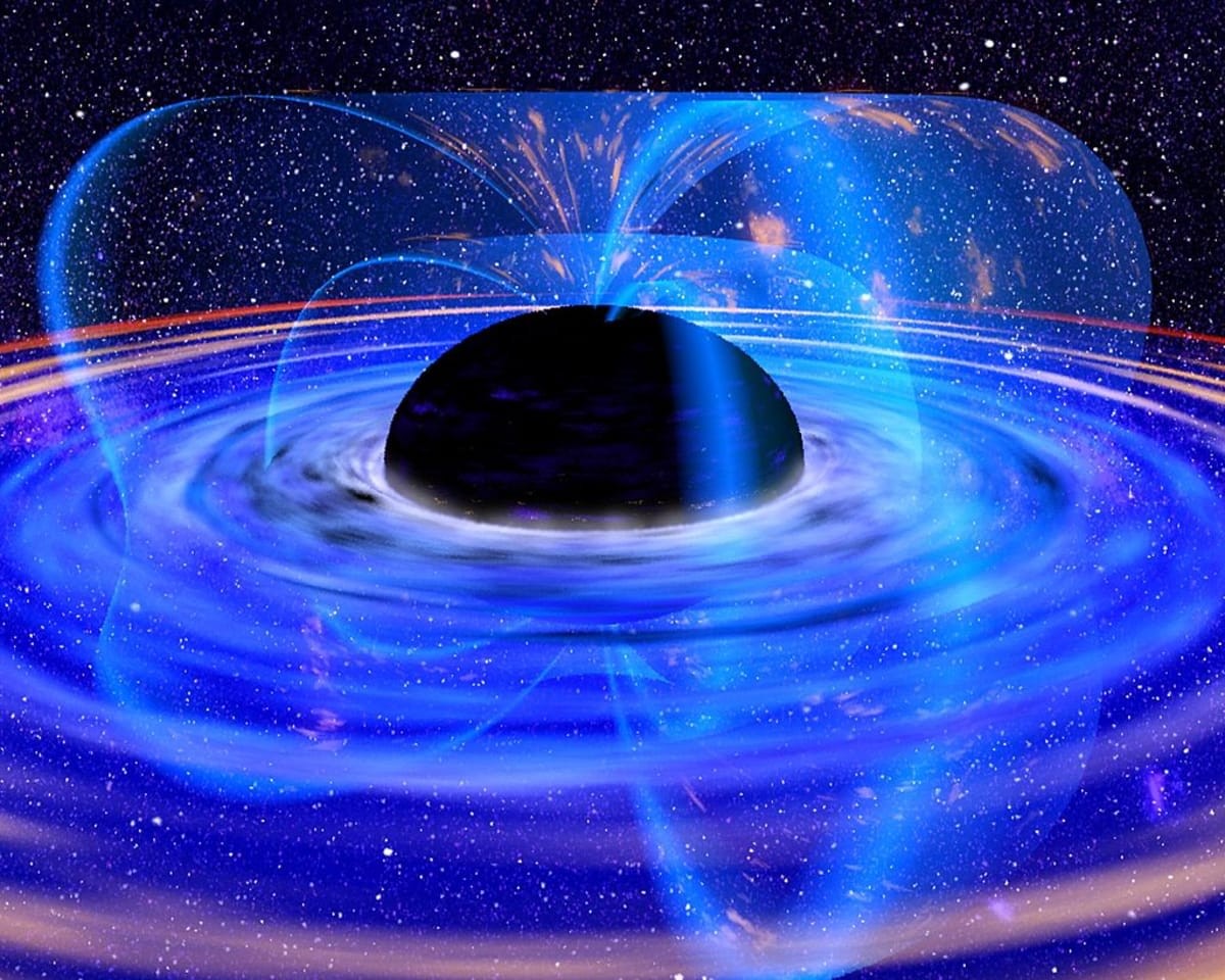 Representational Image source: A supermassive black hole in the core of a galaxy as seen through the X-ray (XMM-Newton) satellite. With this type of imaging, scientists can see energy being extracted from a black hole. (Photo by ESA/Getty Images)