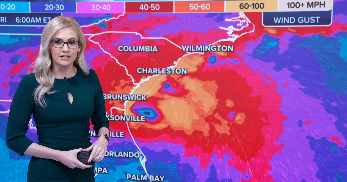 Representational Image Source: Kelly Costa reports on Hurricane Ian at FOX weather studios on September 28, 2022 in New York City. Hurricane Ian has made landfall along 