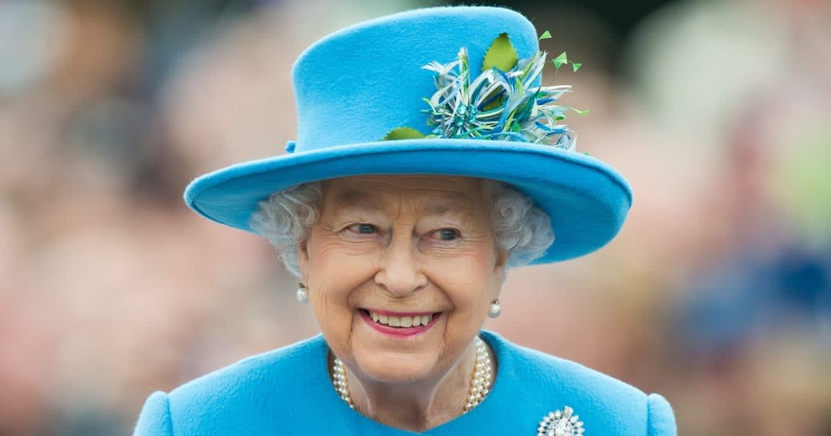 Image Source: Queen Elizabeth II tours Queen Mother Square on October 27, 2016 in Poundbury, Dorset. (Photo by Samir Hussein/WireImage)