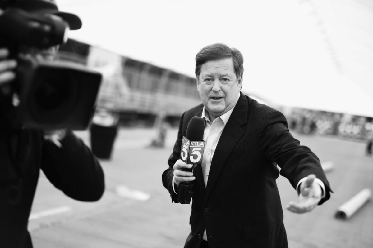 Image Source: KTLA Entertainment Reporter Sam Rubin at the 24th Annual Screen Actors Guild Awards - Behind The Scenes Day 2 at The Shrine Auditorium on January 19, 2018 in Los Angeles, California. (Photo by Emma McIntyre/Getty Images for Turner)