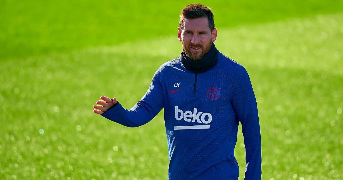 Image Source: Lionel Messi of FC Barcelona during a training session at Estadi Johan Cruyff on January 05, 2020 in Barcelona, Spain. (Photo by Quality Sport Images/Getty Images)