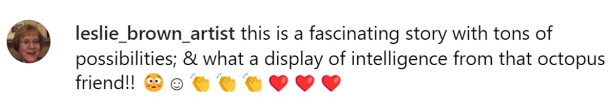 Image Source: Instagram | @leslie_brown_artist