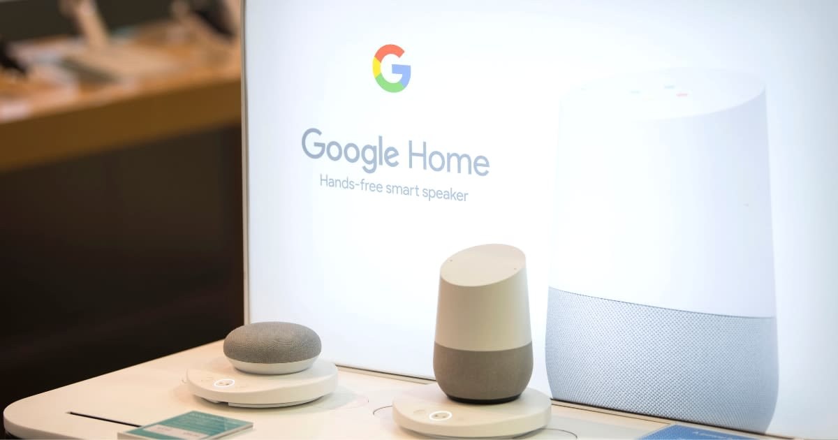 Image Source: A closeup of a Google Home smart device in a retail store on May 29, 2019 in Cardiff, United Kingdom. (Photo by Matthew Horwood/Getty Images)