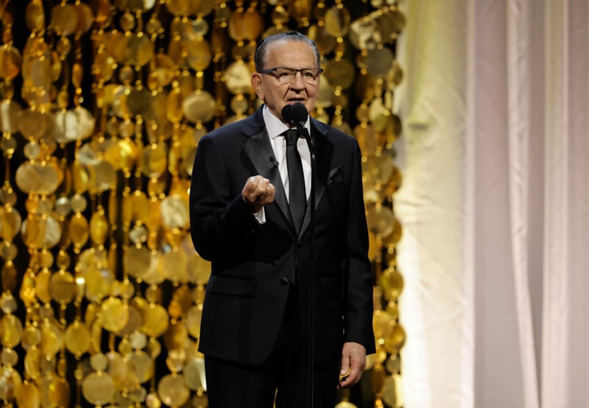 Image Source: Judge Frank Caprio speaks onstage during the 2022 Creative Arts & Lifestyle Emmys at Pasadena Convention Center on June 18, 2022, in Pasadena, California. (Photo by Kevin Winter/Getty Images)