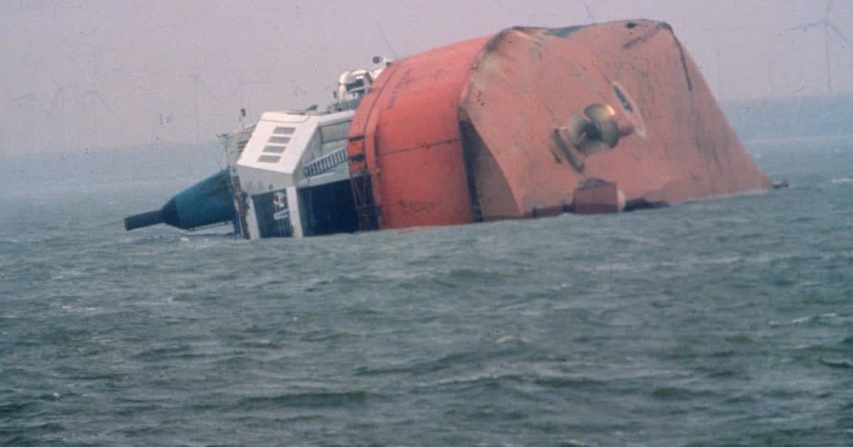 Representative Image Source:  The wreck of the Herald of Free Enterprise, which capsized near Zeebrugge on the 6th of March 1987. (Photo by Hulton Archive/Getty Images)