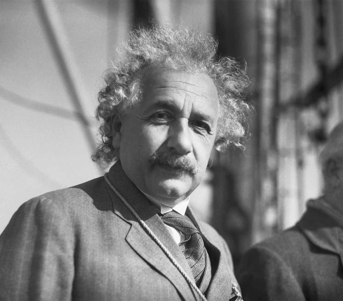 Image Source: Albert Einstein travels to the California University of Technology on the SS Oakland as the appointee of the Oberlaender Trust in order to promote relations between Germany and the United States.