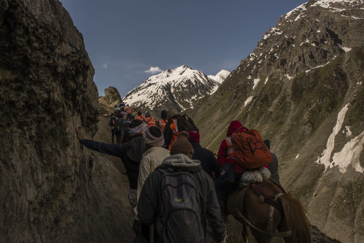 Image Source: Himalayan mountain trail (Photo by Yawar Nazir/Getty Images)