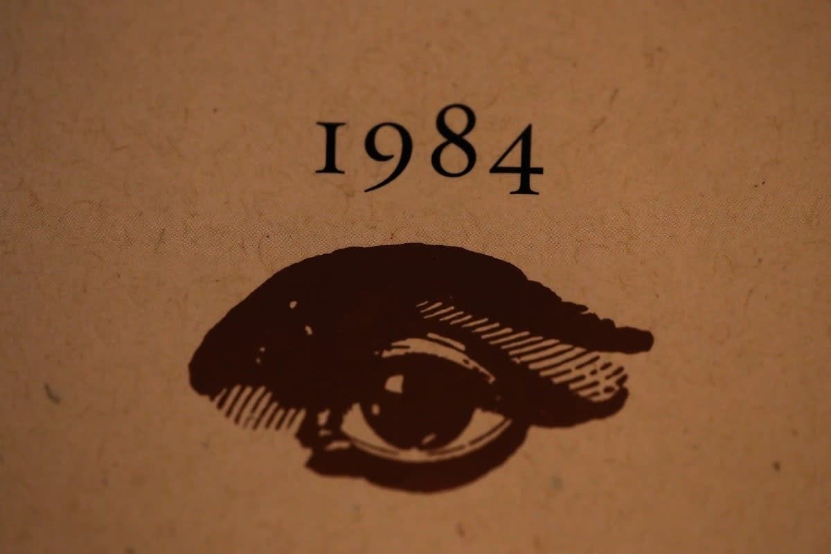 Image Source: A copy of George Orwell's novel '1984' sits on a shelf at The Last Bookstore on January 25, 2017 in Los Angeles, California. (Photo by Justin Sullivan/Getty Images)