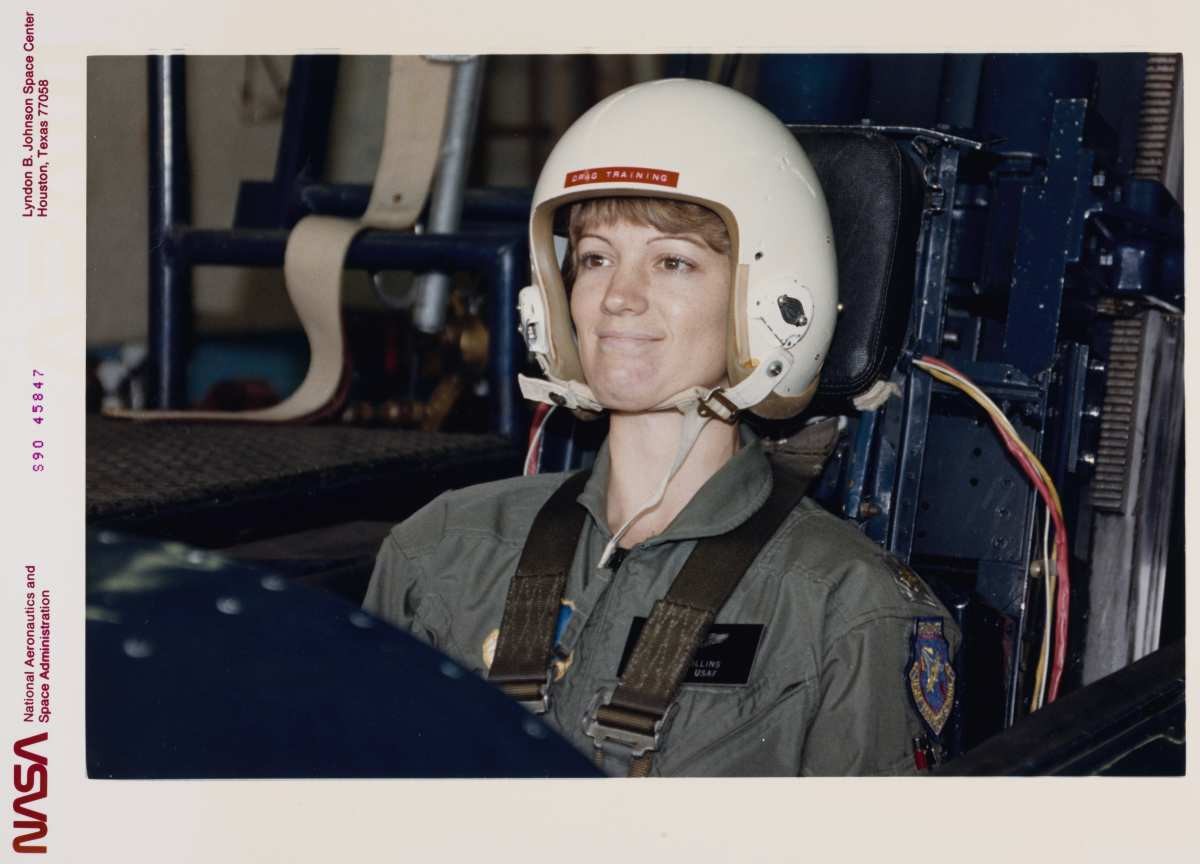 Representative Image Source: United States Air Force Major Eileen Collins, a candidate for a pilot astronaut's position with NASA, simulates an ejection from an aircraft. (Photo by Space Frontiers/Archive Photos/Hulton Archive/Getty Images)