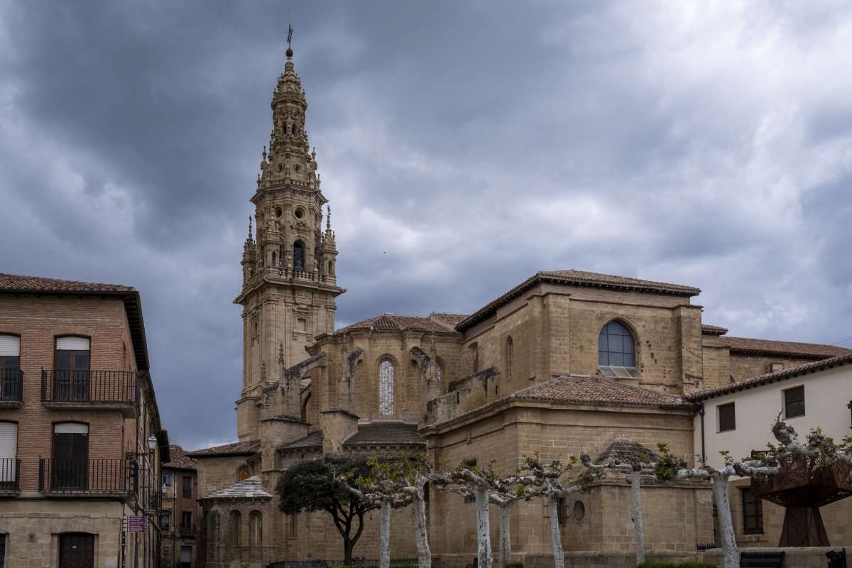 Image Source: Daily life in Spain 2024. Cathedral tower in Santo Domingo de la Calzada, La Rioja, Spain. (Photo by Xurxo Lobato/Getty Images)