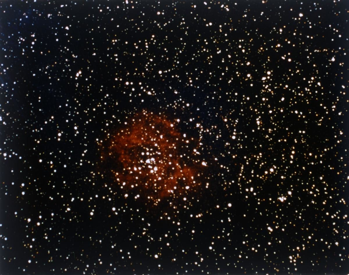 Representative Image Source: Rosette Nebula in Monoceros, 5,000 light years from Earth, near one end of a giant molecular cloud in the Monoceros region of the Milky Way Galaxy. Artist NASA. (Photo by Heritage Space/Heritage Images/Getty Images)