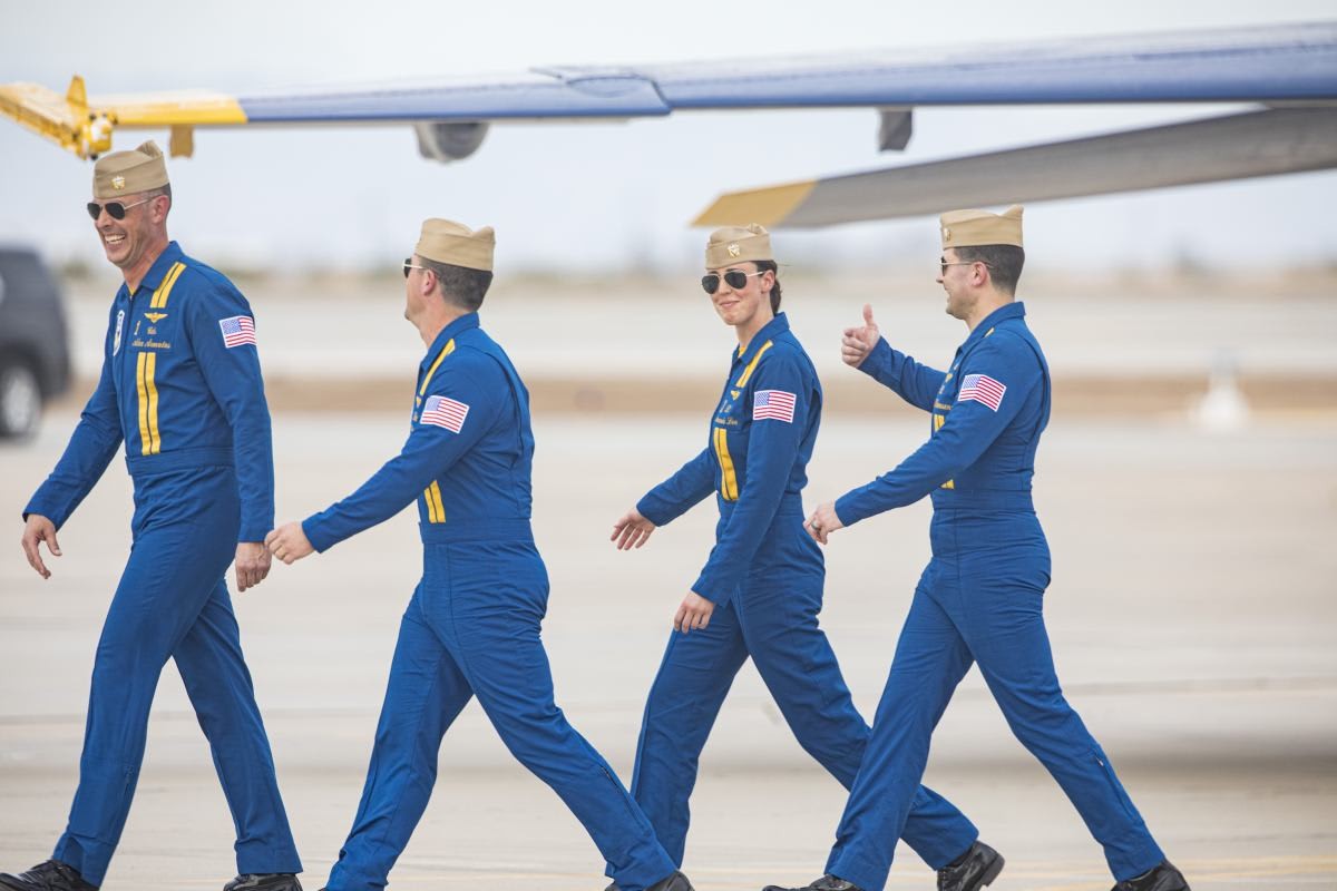 Representative Image Source: U.S. Navy Blue Angels pilots (Photo by Daniel Knighton/Getty Images)