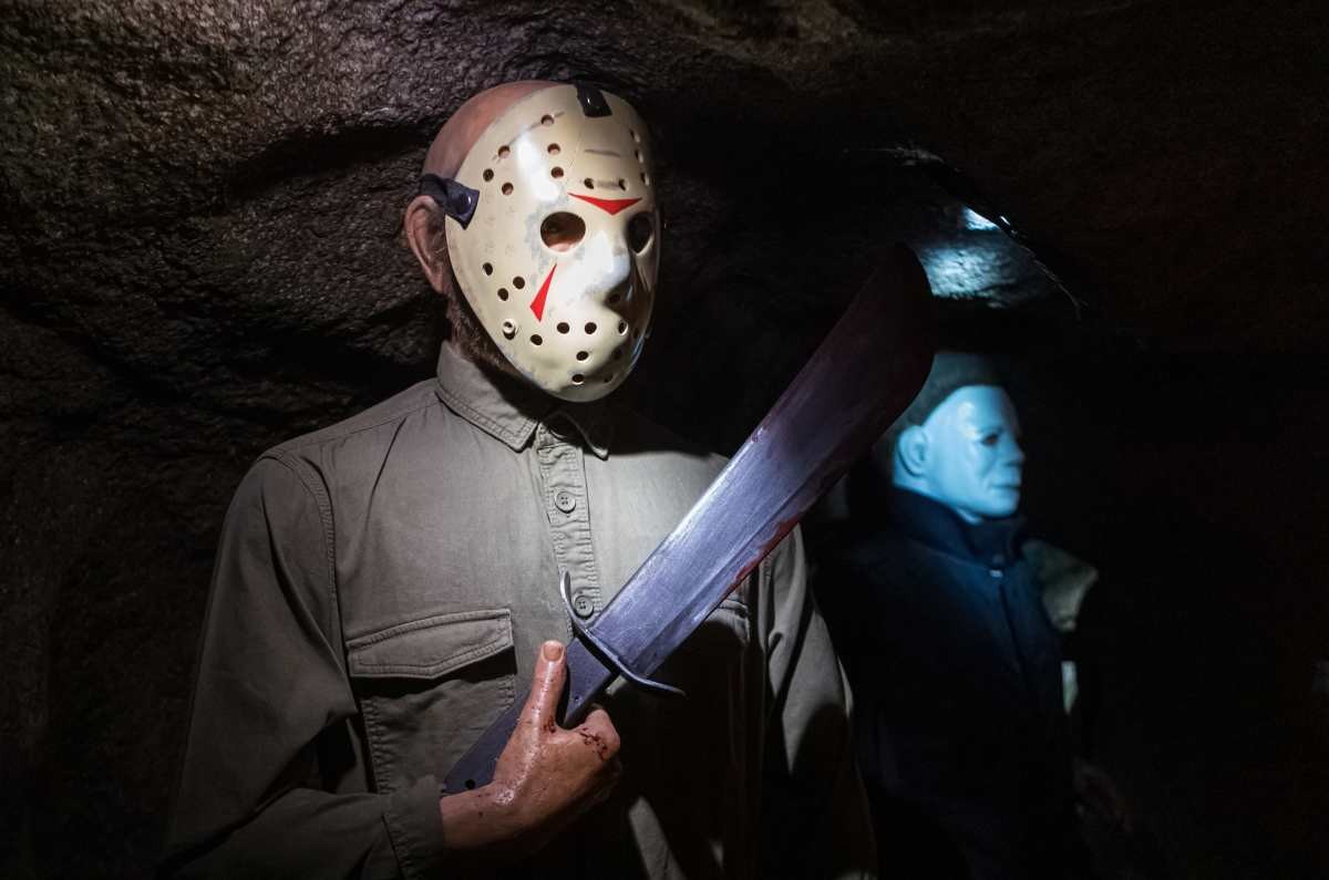 Image Source: MADRID, SPAIN - OCTOBER 30: Jason Voorhees Wax Figure at the Wax Museum in Madrid during the Halloween celebration on October 30, 2023 in Madrid, Spain. (Photo by David Benito/Getty Images)