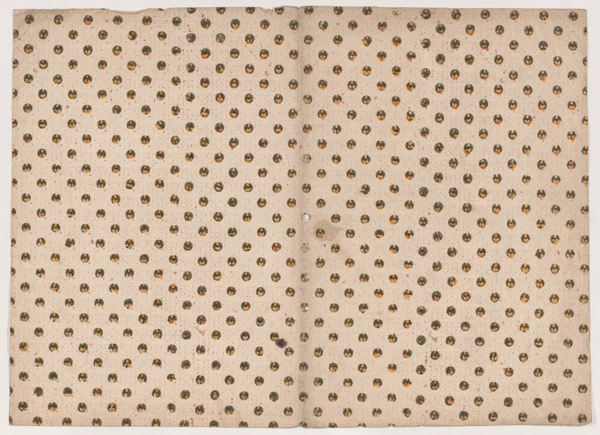 Representative Image Source: Book cover with overal circle and dot pattern, 19th century. Artist Anon. (Photo by Heritage Art/Heritage Images via Getty Images)