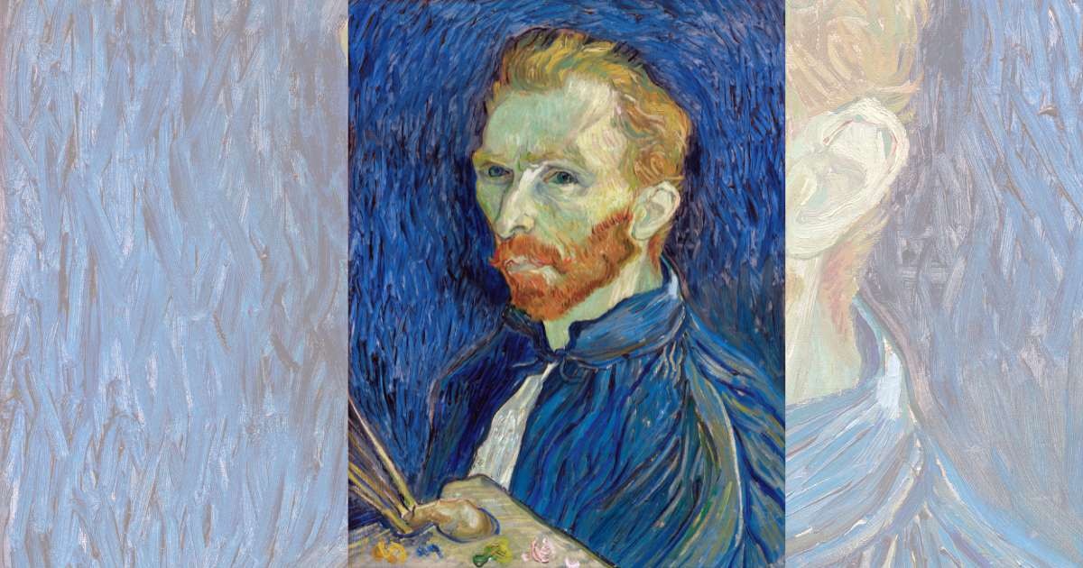 Image Source: Self-portrait by Vincent van Gogh (Dutch, 1853 - 1890); oil on canvas, 1889, from the National Gallery, Washington DC. (Photo by GraphicaArtis/Getty Images)