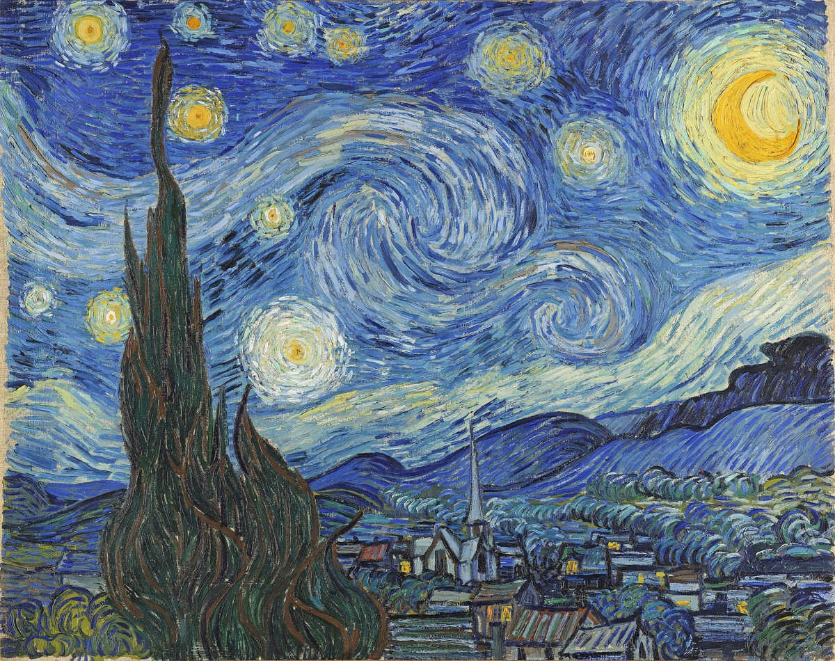 Image Source: Museum of Modern Art, New York, USA. The Starry Night, June 1889 (Photo by Art Images via Getty Images)