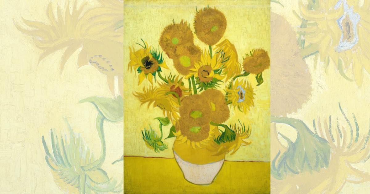 Image Source: Vincent van Gogh (1853-1890), Sunflowers, 1889. Oil on canvas, 73 x 95 cm (28.7 x 37.4 in). Van Gogh Museum, Amsterdam, Netherlands. (Photo by VCG Wilson/Corbis via Getty Images)