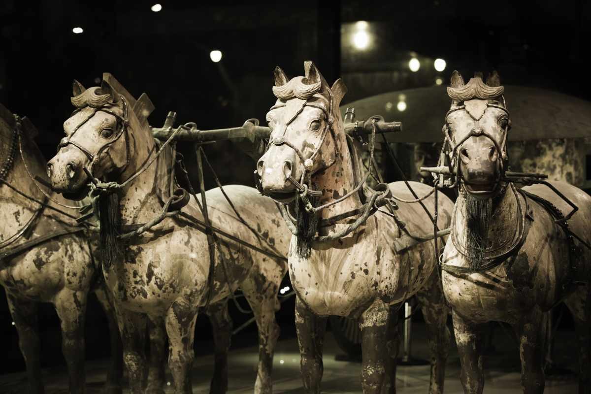 Image Source: Qin Shi Huang's Tomb XXXL - The Terra Cotta Warriors and Horses are the most significant archeological excavations of the 20th century. (Getty Images)