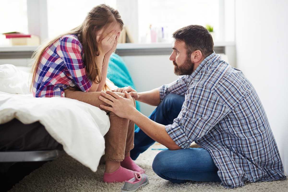 Representative Image Source: Father supporting his daughter at home (Getty Images)
