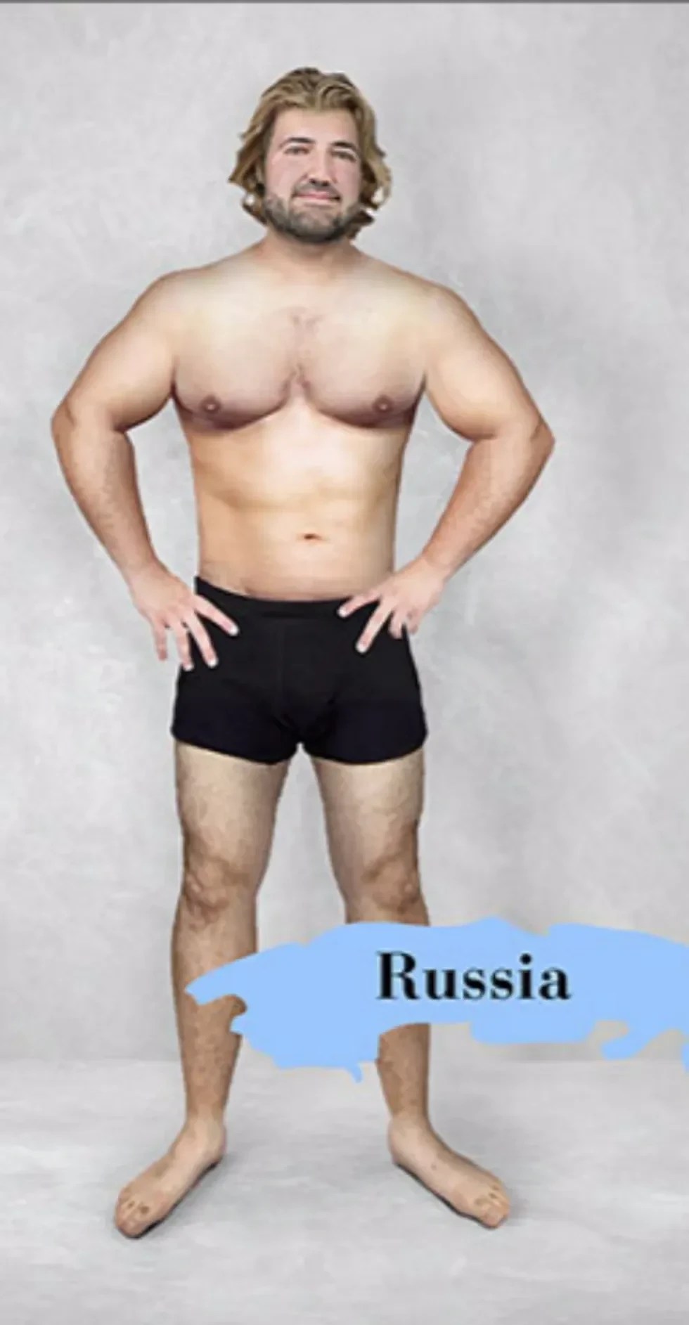 Photoshopped for Russia.