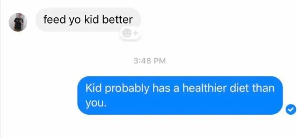 The online trolling.