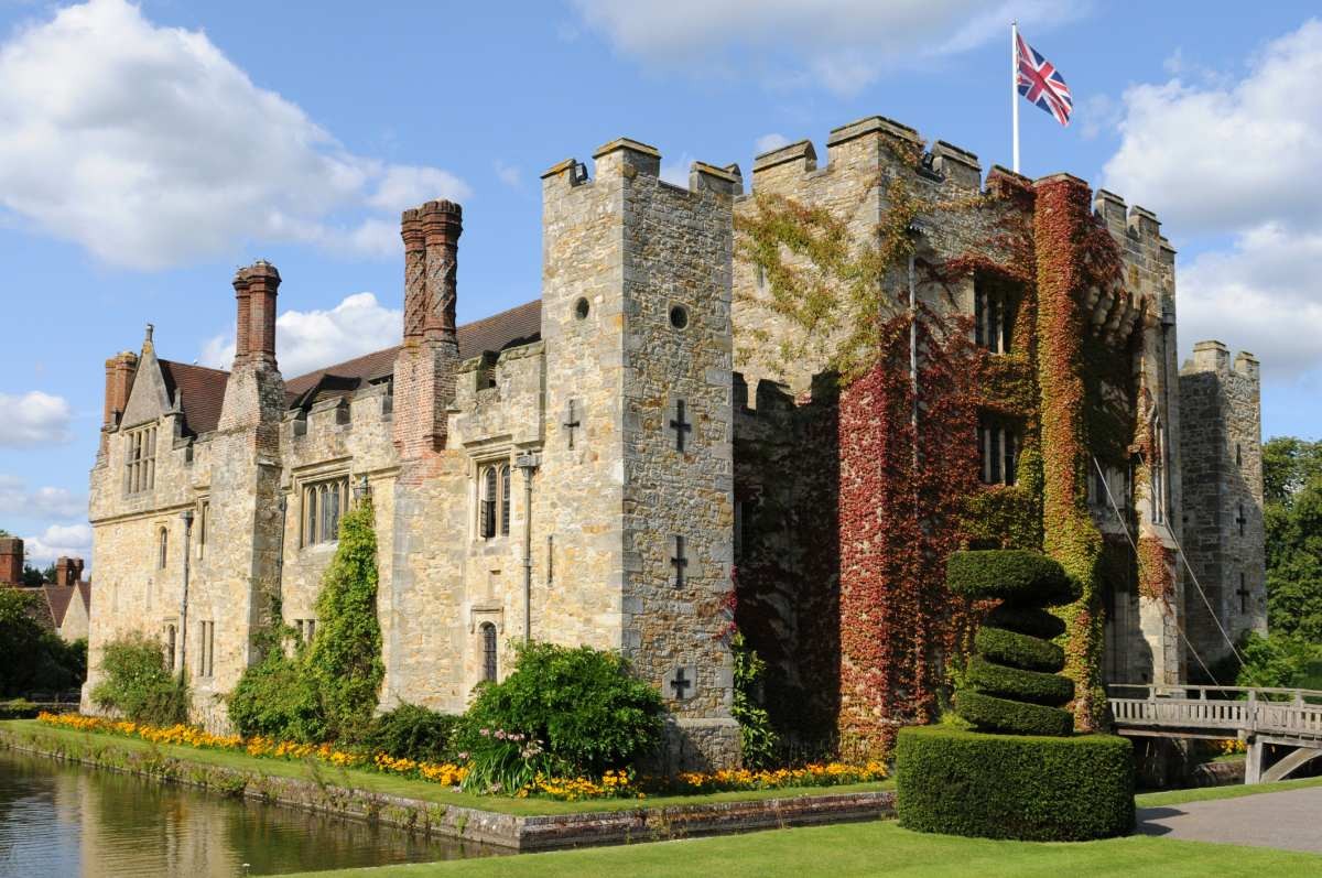 Image Source: Hever Castle was the home of Anne Boleyn, the second wife of King Henry VIII who was beheaded (Getty Images)